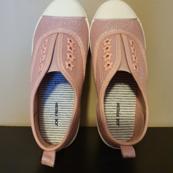 NWOT Pink Glitter Shoes - Picture 3 of 3